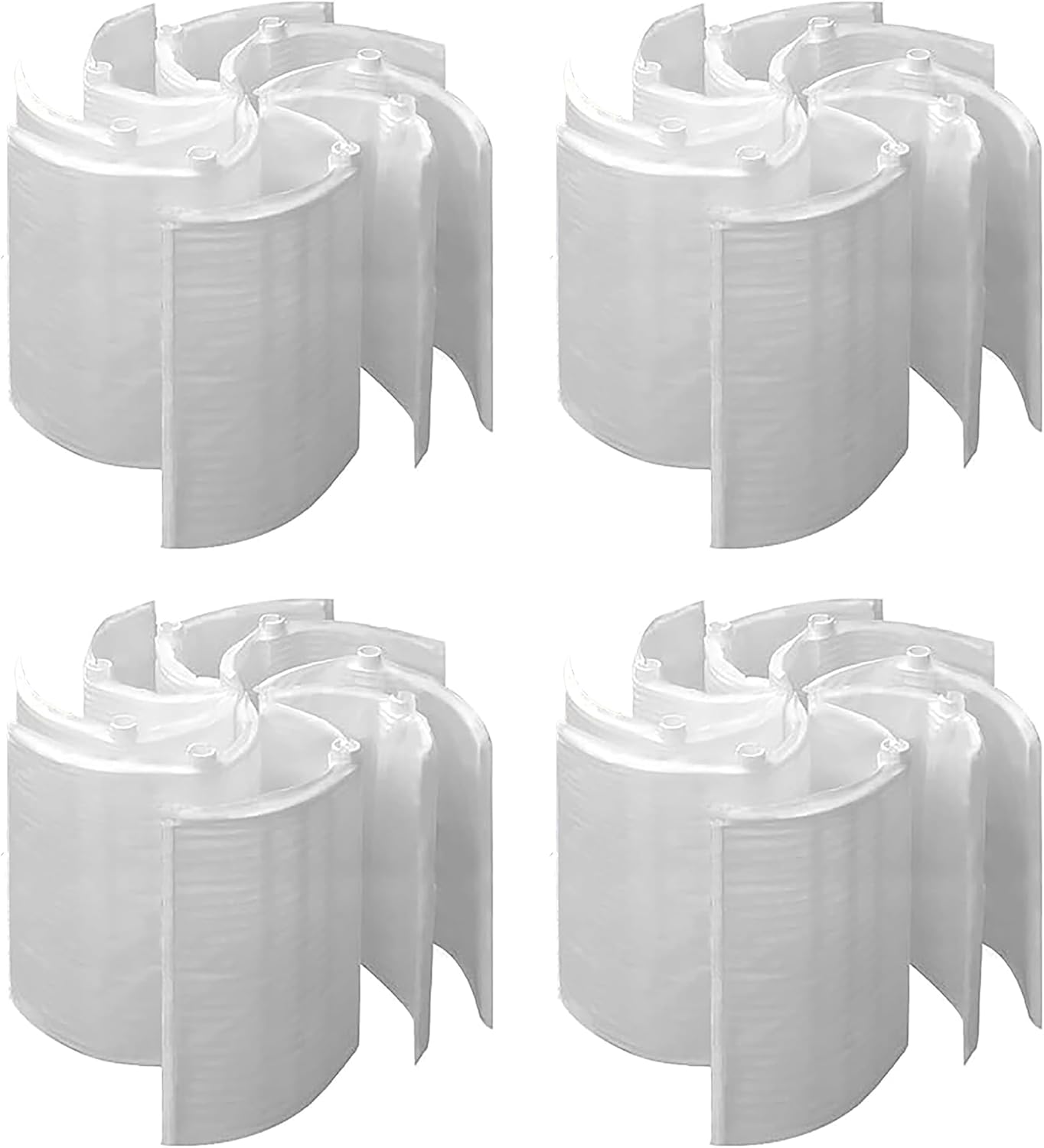 Hurricane Filters 4 Pack HF-DE24-SET - 24 Square Feet DE Grid Filter Replacement for PFS1224, FG-2002, FC-9520, Hayward DEX2400 DA/DS - Best Value USA DE Grid Pool Filters