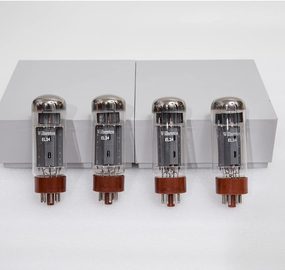KT88 Valve EL34 Vacuum Tubes for Willsenton R8 Tube Amplifier (Willsenton EL34 Tube x2)