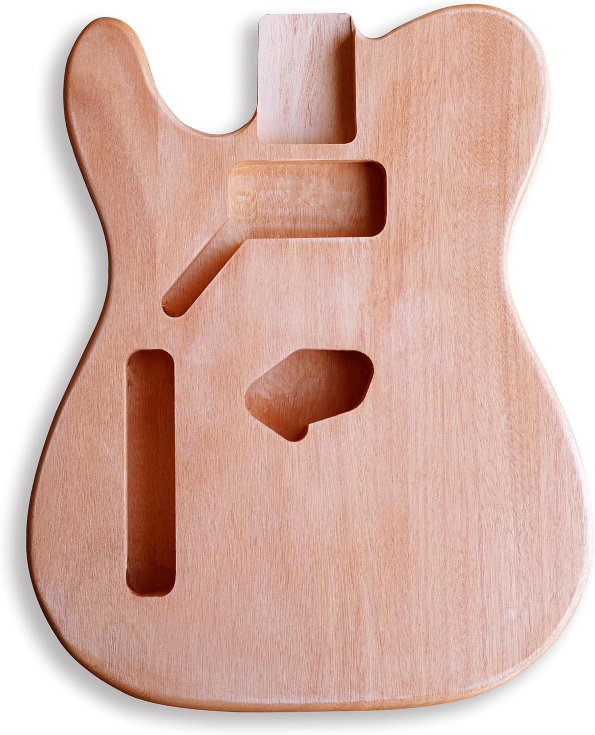 Bex Gears Left-Handed Unfinished Guitar Body OkoumeWood Made Body