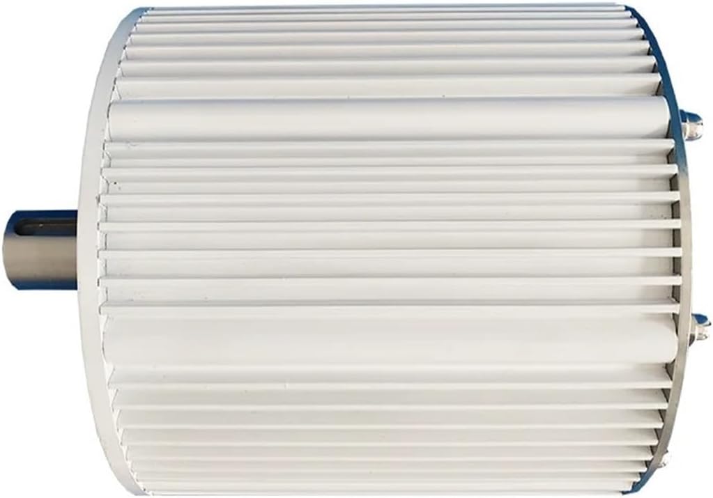 5KW 10KW Wind Turbine Electric Generator 48V 96V Low RPM tor Permanent Magnet Generator Hydro Turbine 20KW with Base Low Starting Speed for Home(Without Base,96V_5KW)