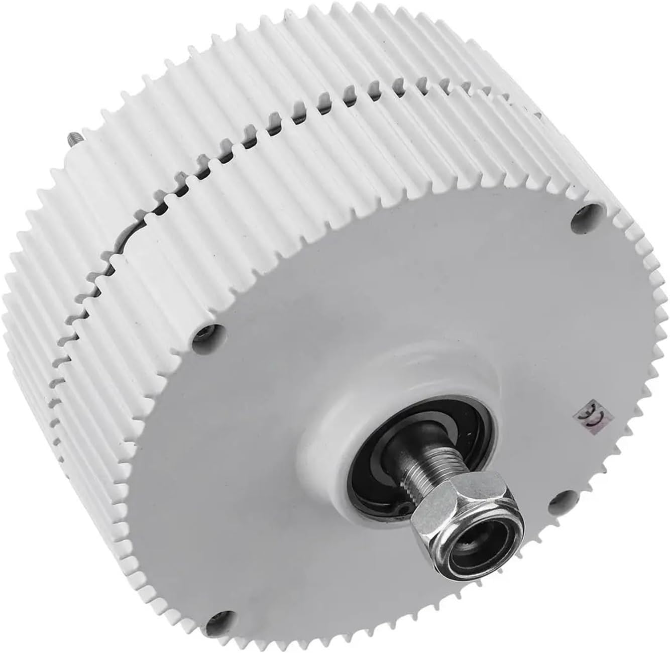 3kw 4kw 5kw 6kw Wind Turbine Maglnet Generator 12/24/48v Low Speed 250 RPM Permanent Magnet Generator for Homeuse Industrial Energy(Double shafts,48V_6KW)