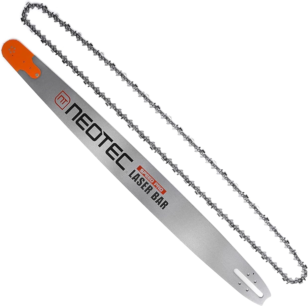 NEO-TEC 42 Inch Chainsaw Guide Bar and Chain, 3/8