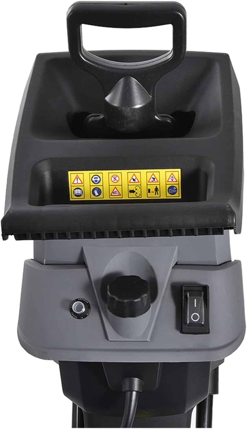 HT6533 Powerful Wood Chipper Branch Crusher Electric Breaking Machine 2400W Tree Branch Crushing Machine Garden Tool with Efficiency(Branch Crusher)