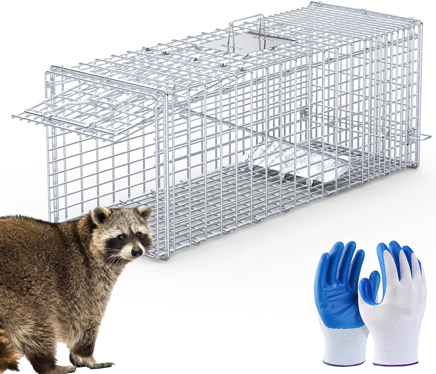 KOCASO Humane Live Animal Trap Cage, 37 