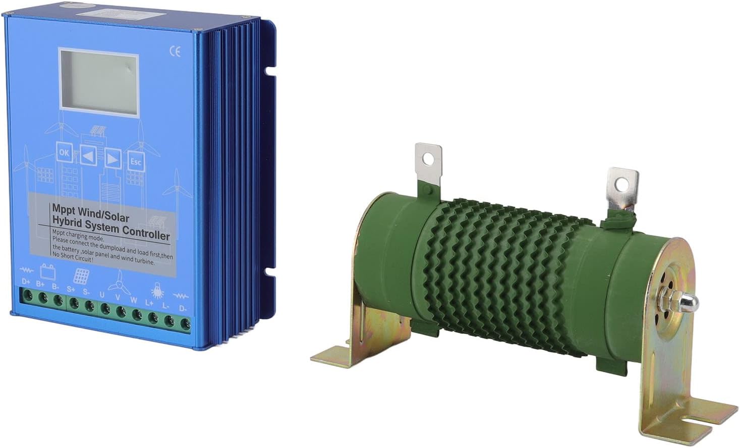 Respicefinem Mppt Wind Solar Controller 24v 48v LCD Screen Off Grid Generation Systems Gpi 48280 (GPI-48280)