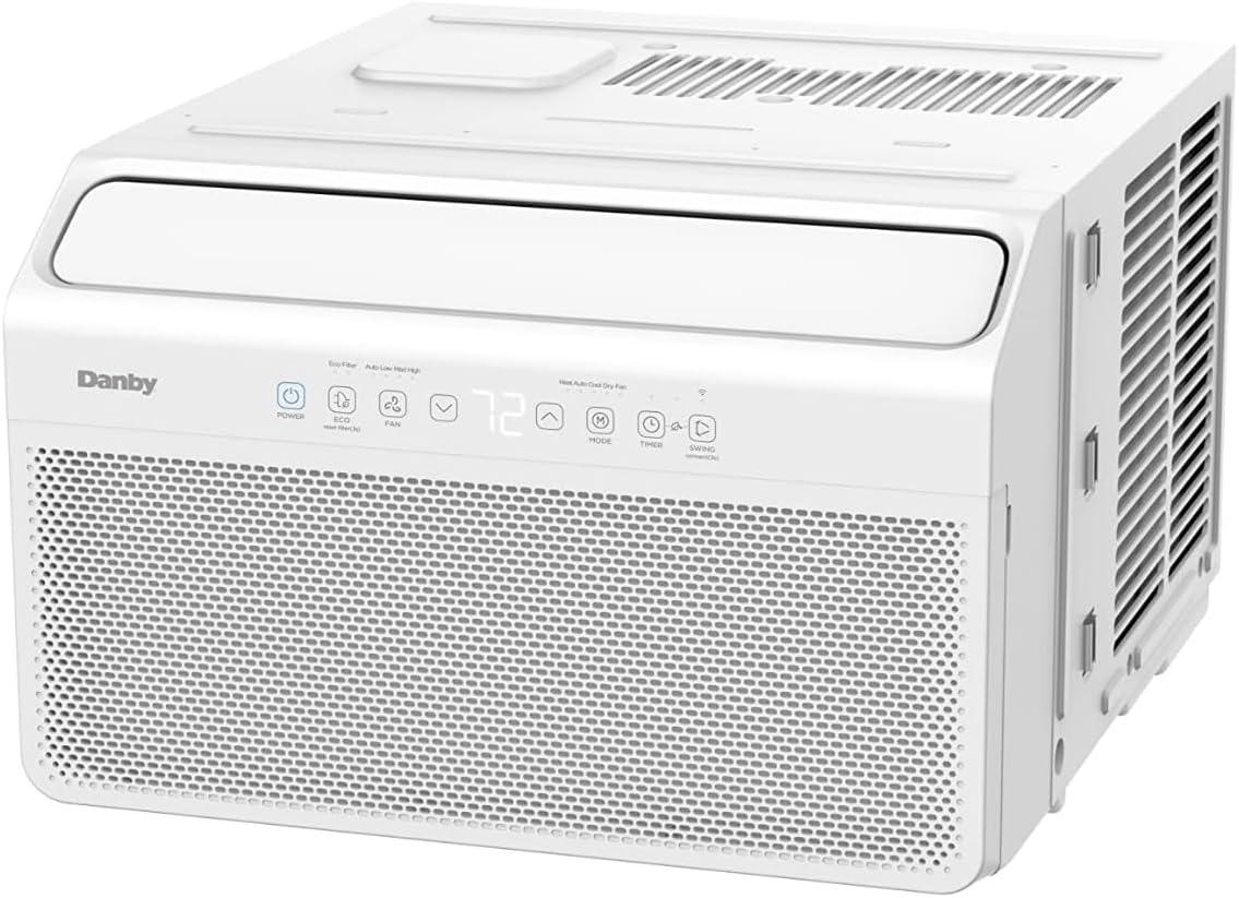 Danby DAC080B8IWDB-6 8000 BTU Window AC in White