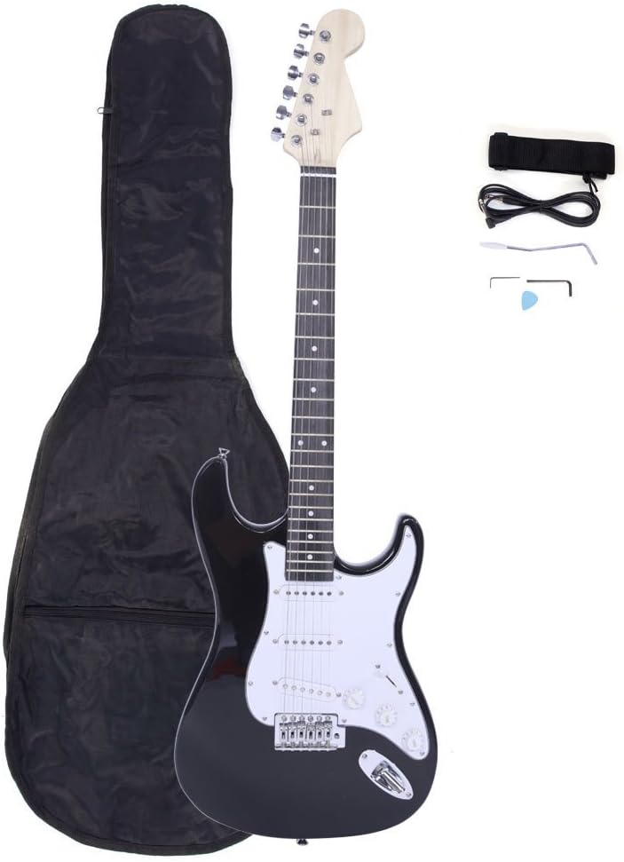 Rosewood Fingerboard Electric Guitar Monochrome
