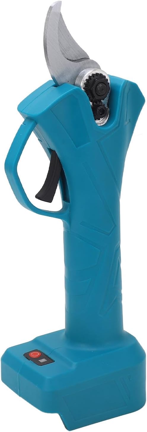 WALFRONT Electric Pruning Shears with Extension Pole Professional Cordless Electric Pruner with Safety Switch for Gardening Tree Pruning (US Plug)
