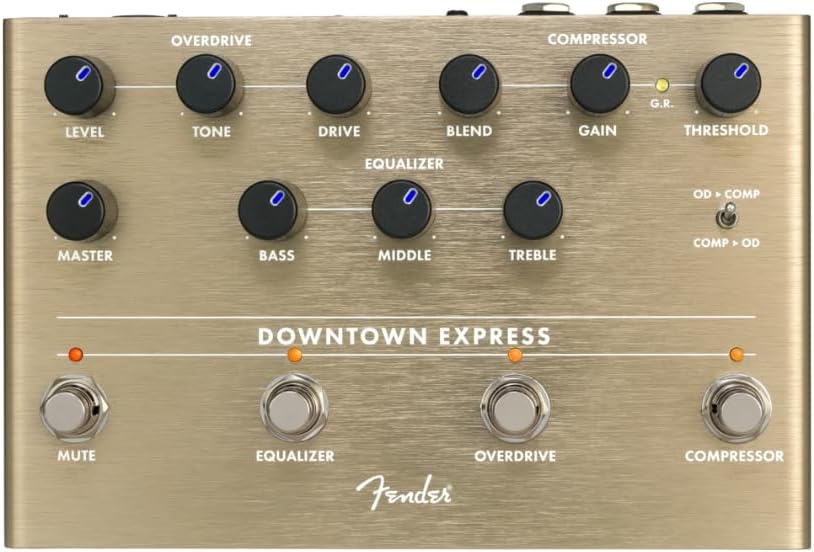 Fender Downtown Express Bass Multi-Effect Pedal