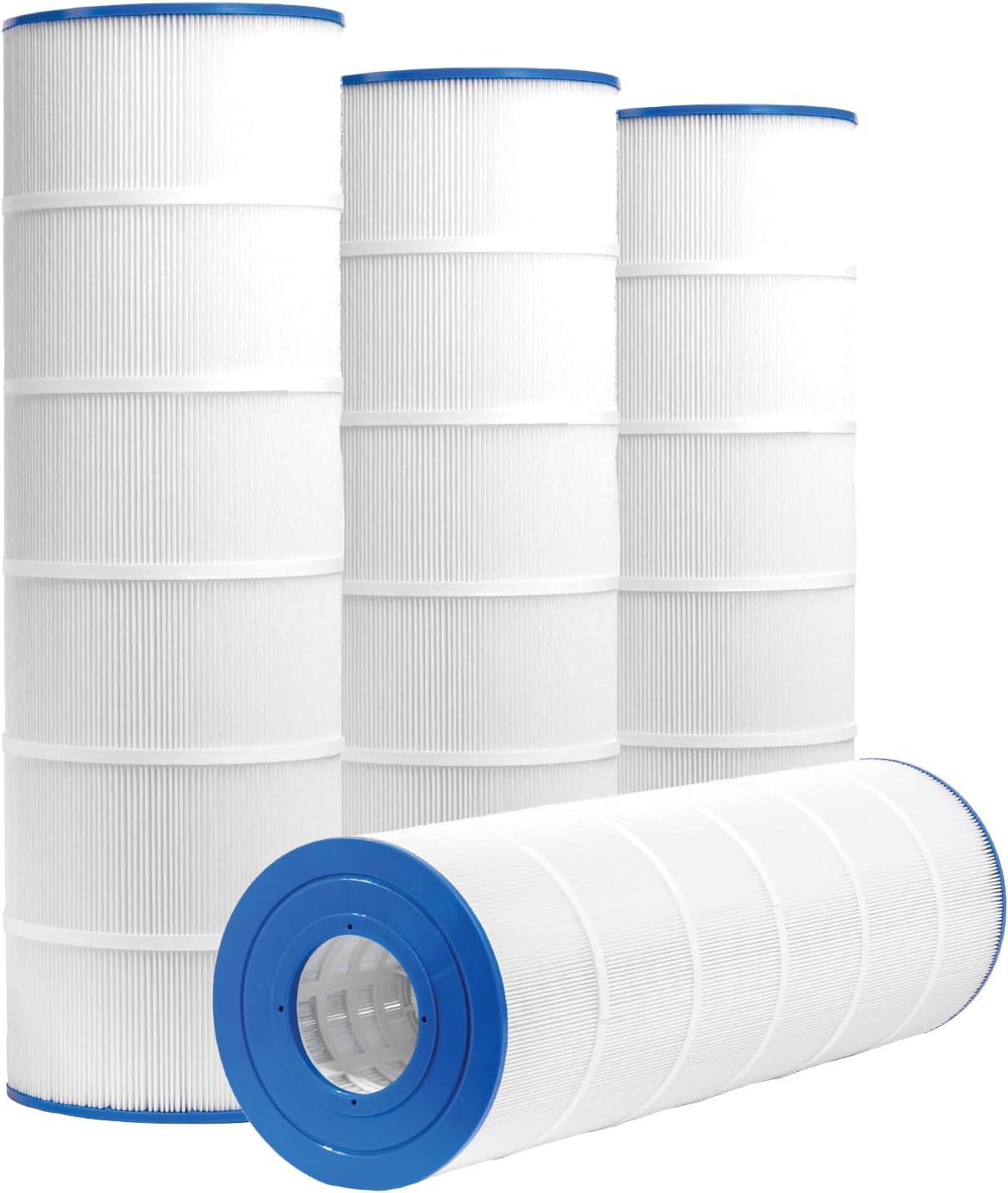 XtremepowerUS Replacement 4-Pack Pool Filter Cartridge 175 sq. ft for PLF175A, C1750 Series, CX1200-RE, CX1750RE, PXC175, PA175, C-8417, FC-1294