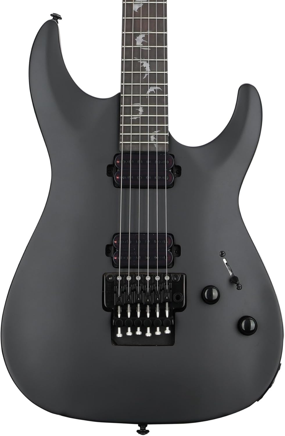 Schecter Damien-6 FR SBK Electric Guitar - Satin Black