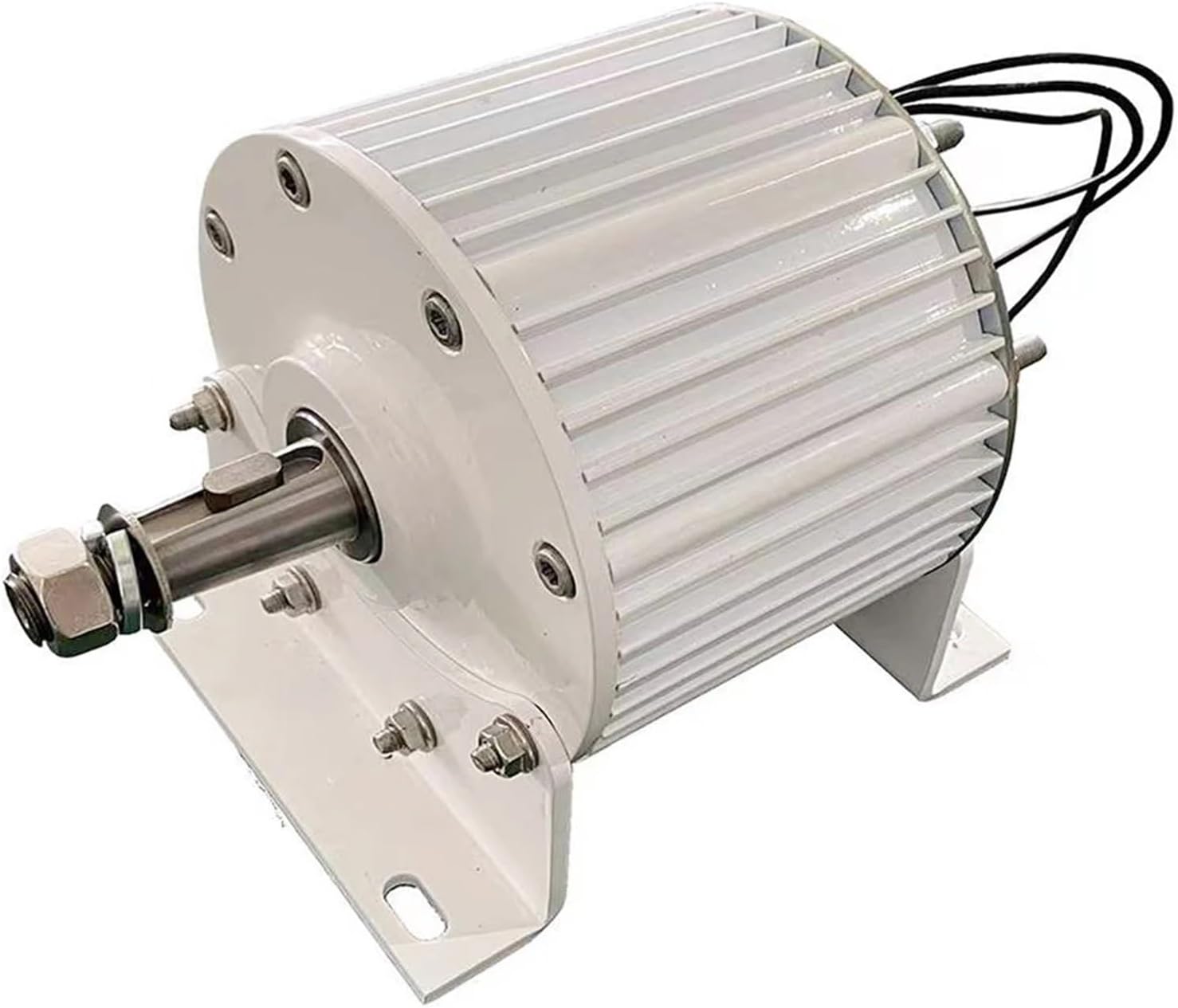 Wind Turbines, High Efficiency 20KW Free Energy Generator 24V 48V 96V Low RPM Alternator Permanent Magnet Turbine 20000W Motor(Taper Shaft_96V_25KW)