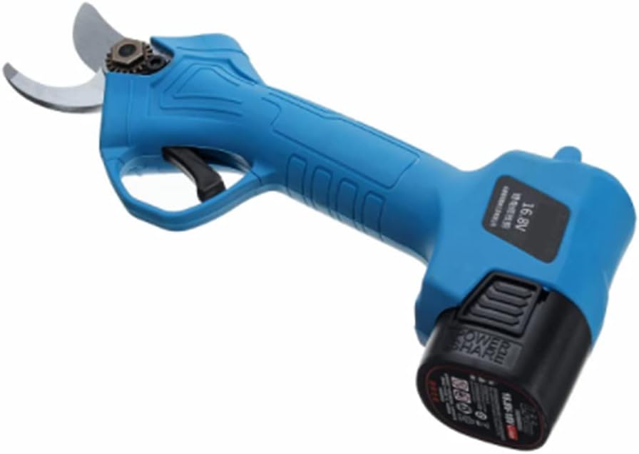 16.8V Cordless Electric Pruning Shears with 2PC Battery 25Mm Max Cutting Efficient Fruit Tree Branch Cutter Secateur Garden Tool