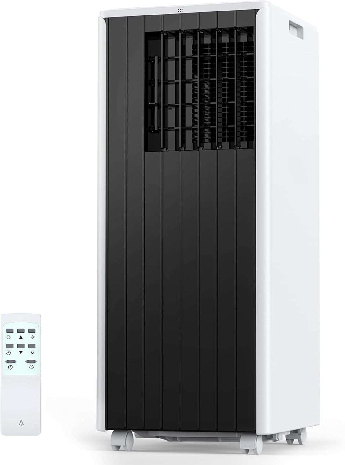 Portable Air Conditioner 8000 BTU, AC Unit Cool Up to 350 Sq.Ft.,3 In 1 Cooling, Dehumidifier, Fan, Remote Control/LED Display/24Hrs Timer/360° Wheels/Installation Kits for Home Office Bedroom, W/B