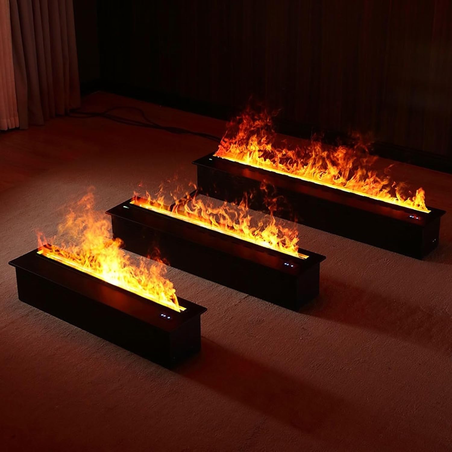 3D Water Vapor Fireplace with Humidifier Flame 59