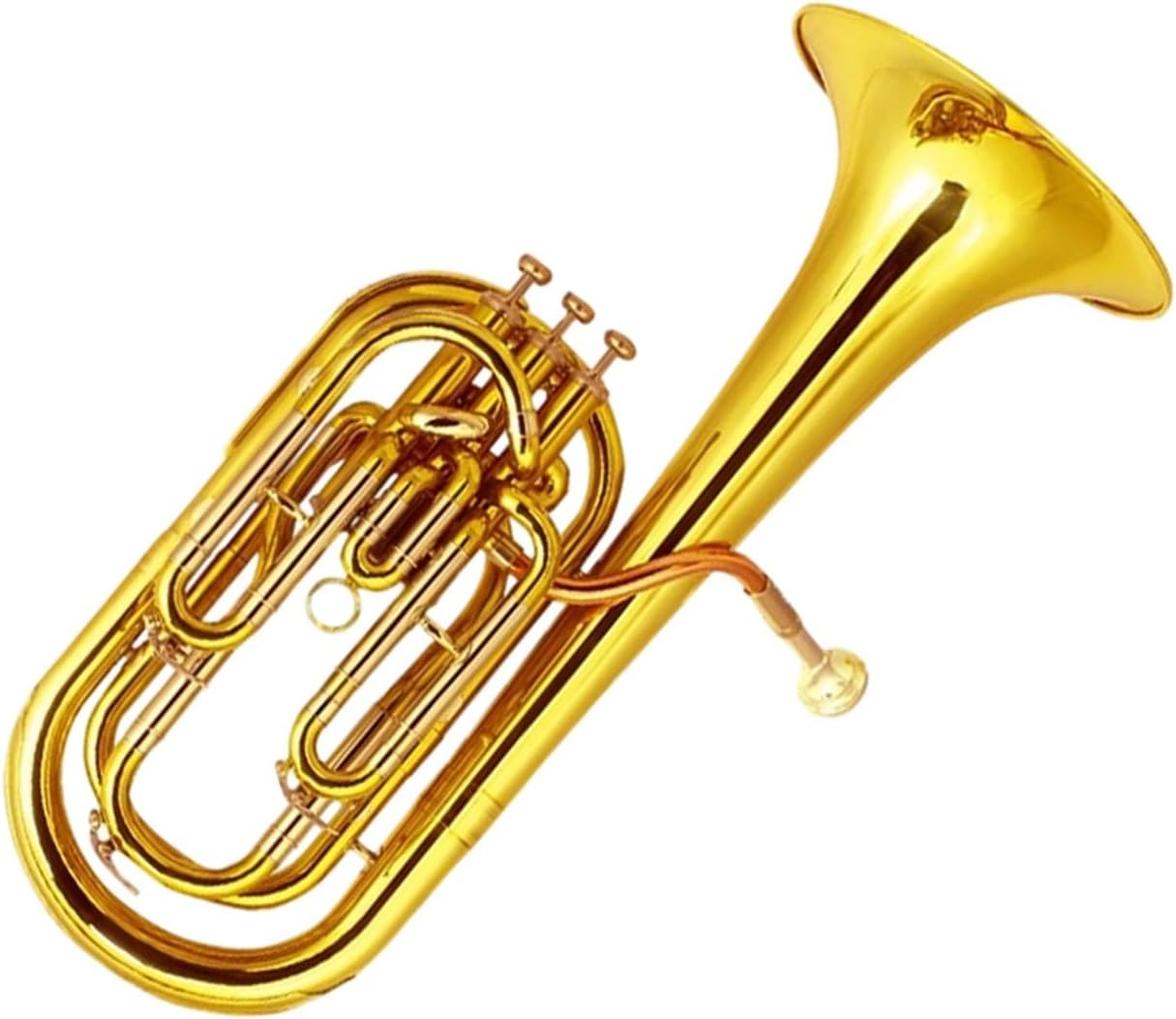 Four Key Euphonium Flat Instrument In Bb Major Euphonium All-brass Instrument(4)