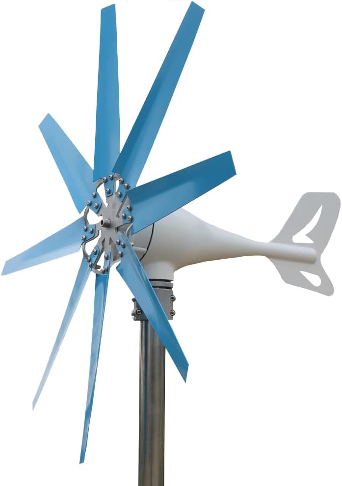 10000W Wind Turbines Generator Free Energy for Home MPPT Controller Low Noise Low Wind Speed Start 12V 24V 48V Windmill Generator