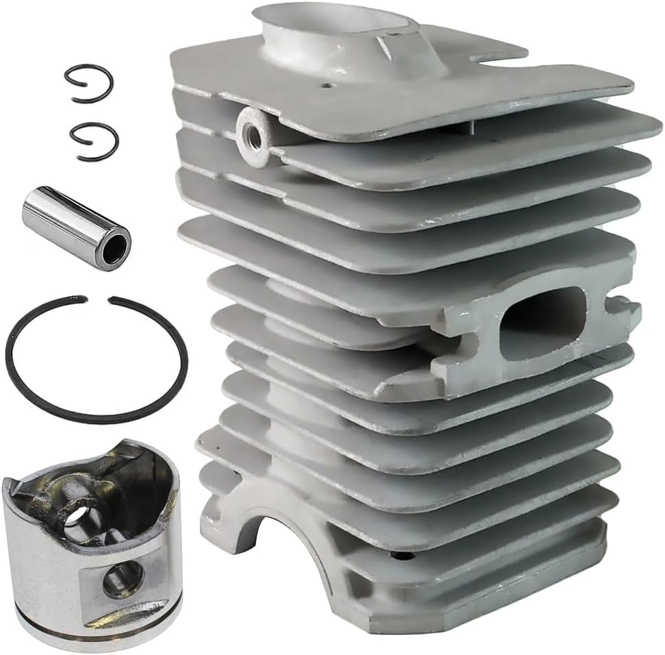 [Outdoor Tools] 503625502 506010607 503440802 BM 13468 44mm Cylinder Piston Ring Assembly for Partner Chainsaw 490 510 511 510CCS [Replacement Parts]