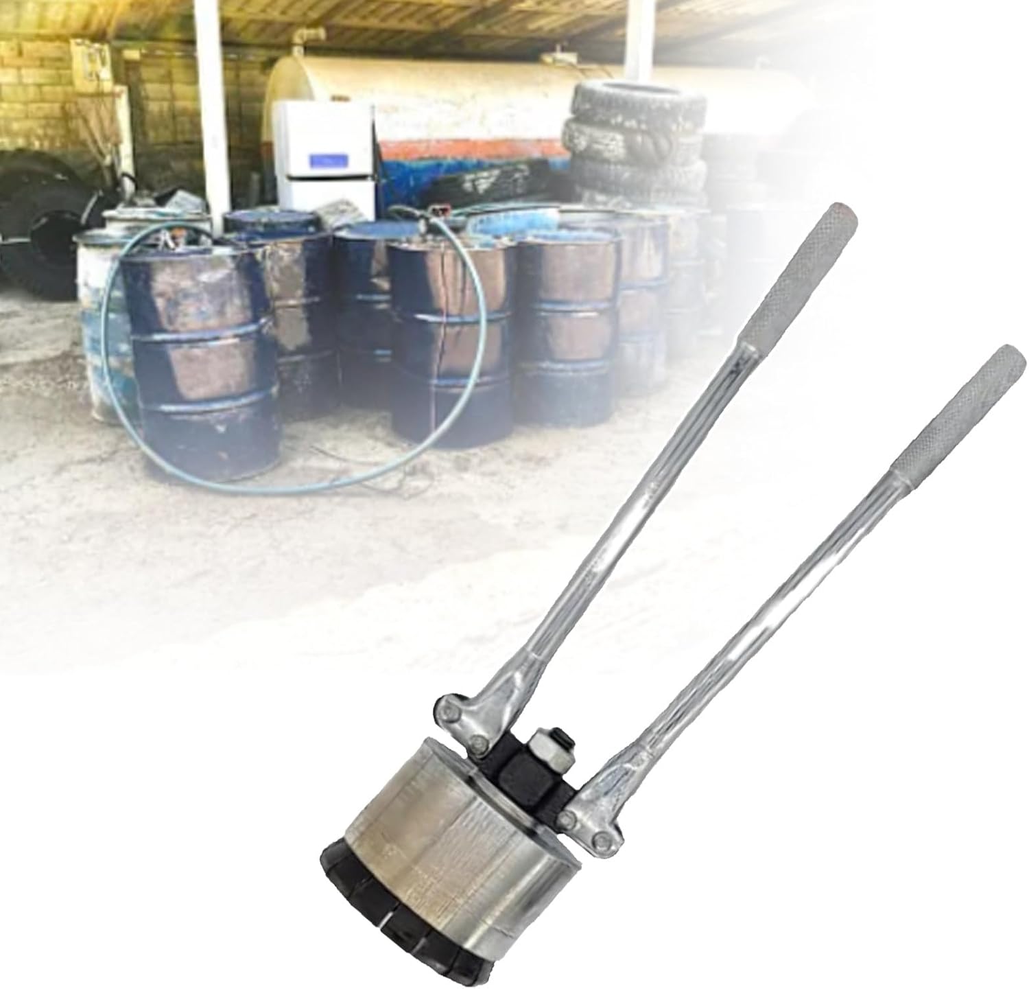 200L Oil Drum Pressure Cap Sealing Barrel Crimping Tool, 35/70Mm Oil Drum Sealing Machine, Drum Capping Sealing Machine,35Mm+70Mm-70mm