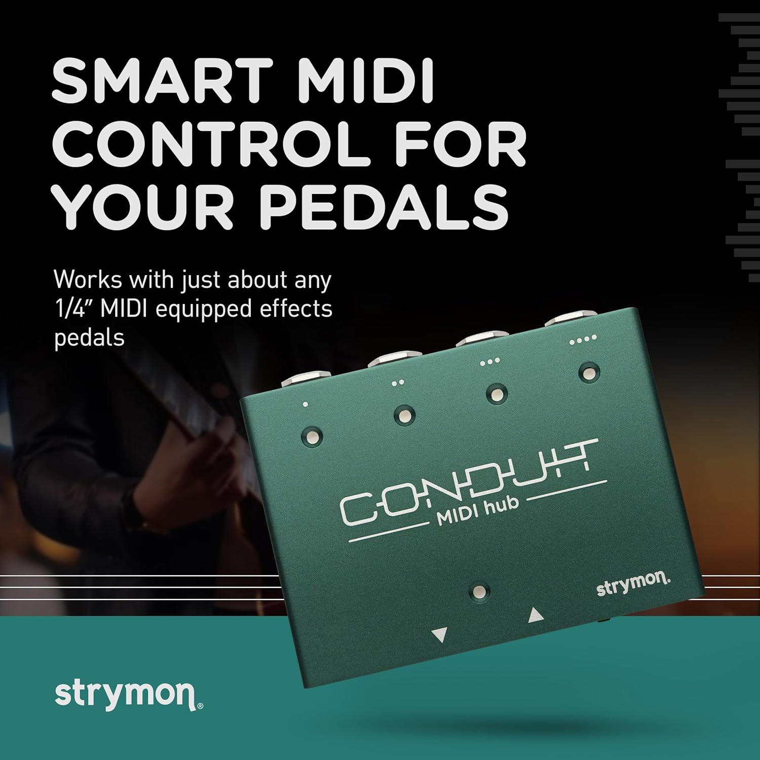 Strymon Conduit USB MIDI Hub Interface for Guitar Effects Pedals and Pedalboards