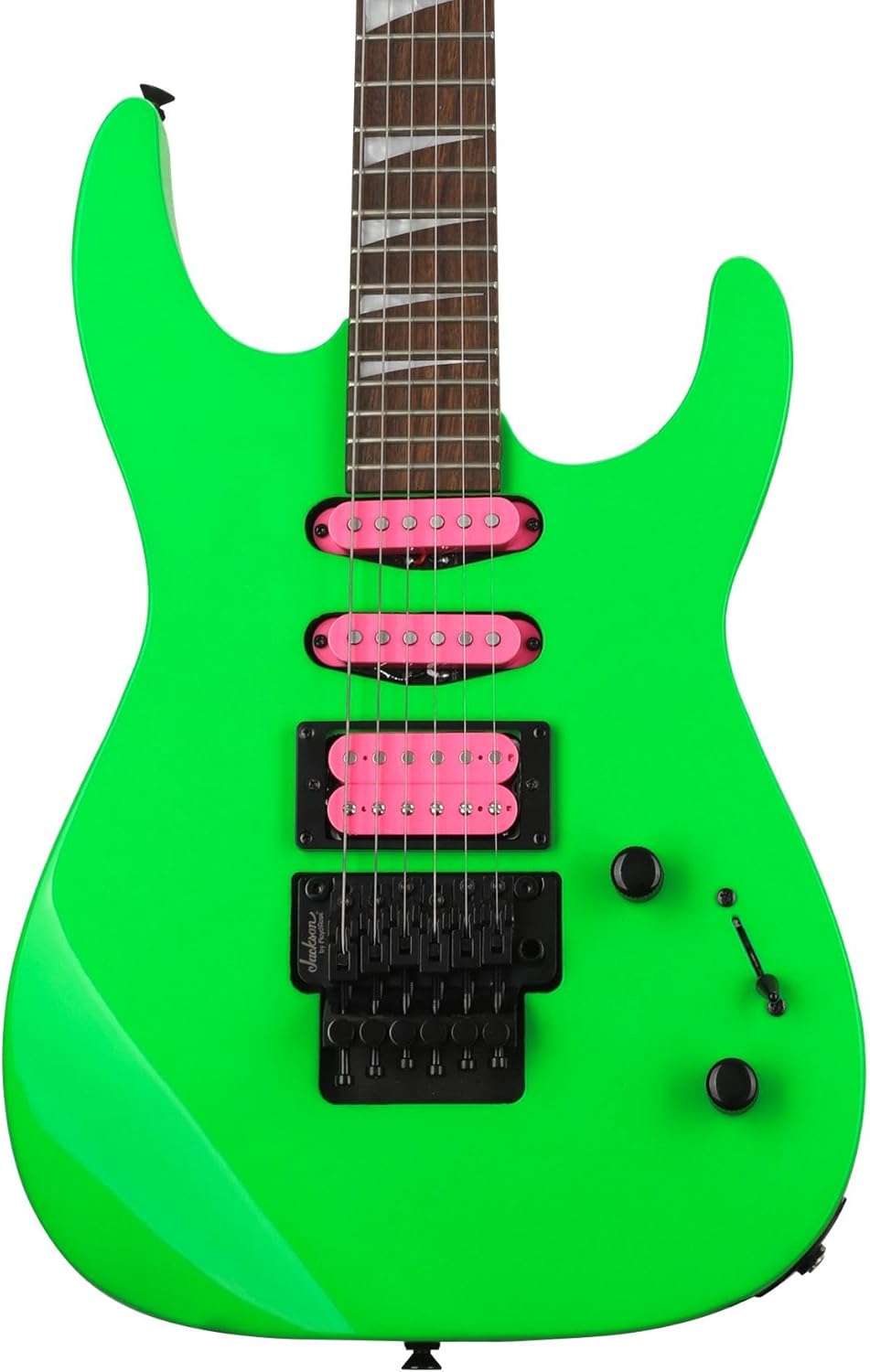 Jackson X Series Dinky DK3XR HSS Electric Guitar - Neon Green