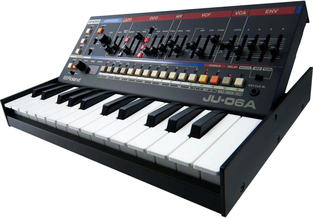 Roland JU-06A Keyboard Synthesizer Sound Module with 8 Patches + 8 Banks