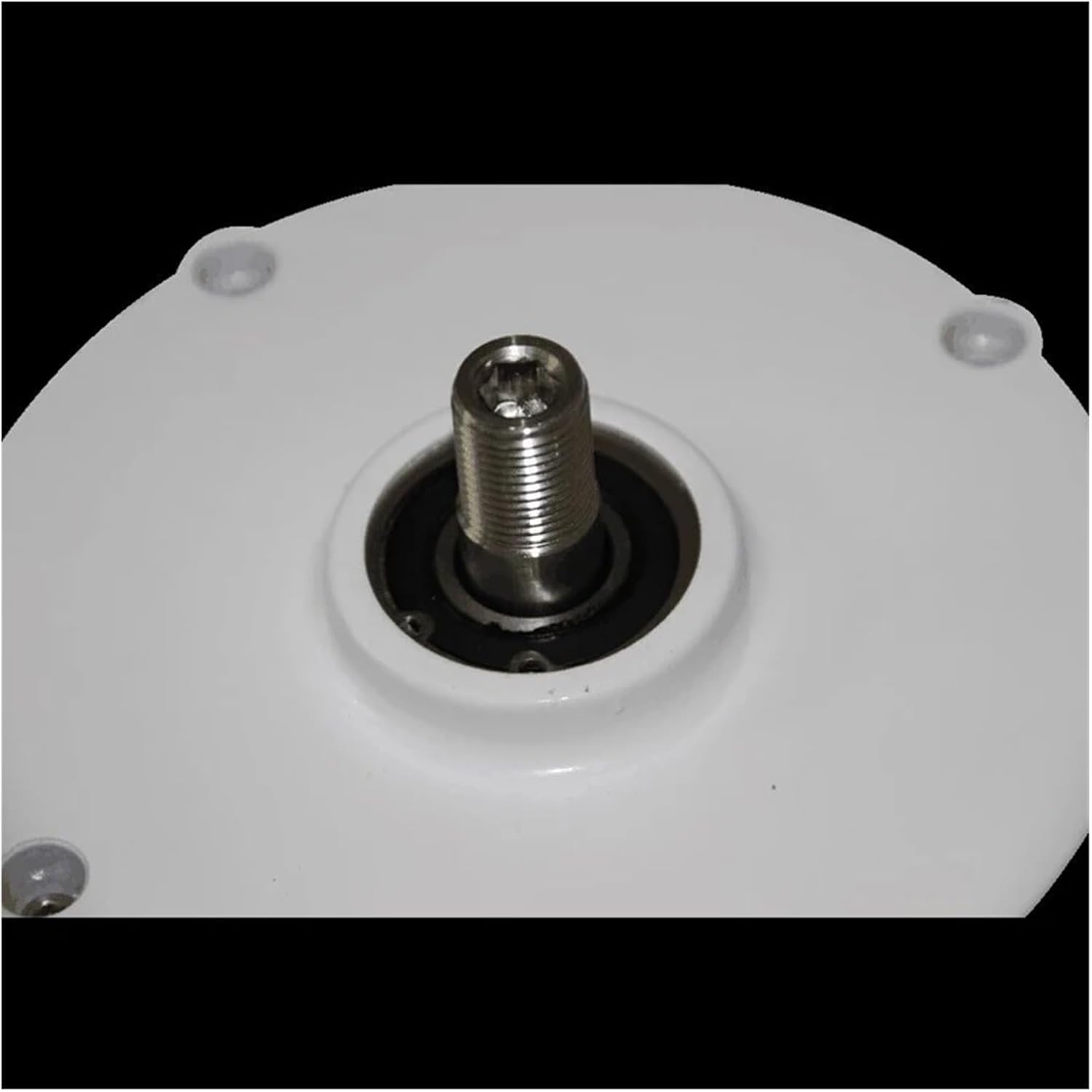 Electric Wind Turbine Generator 3KW 4KW 5KW 6KW Low Speed 24V 12V 48V 3 Phase Gearless Permanent Magnet AC tors for Wind Water Turbine Low Starting Speed for Home(Single Shaft,24V_6000W)