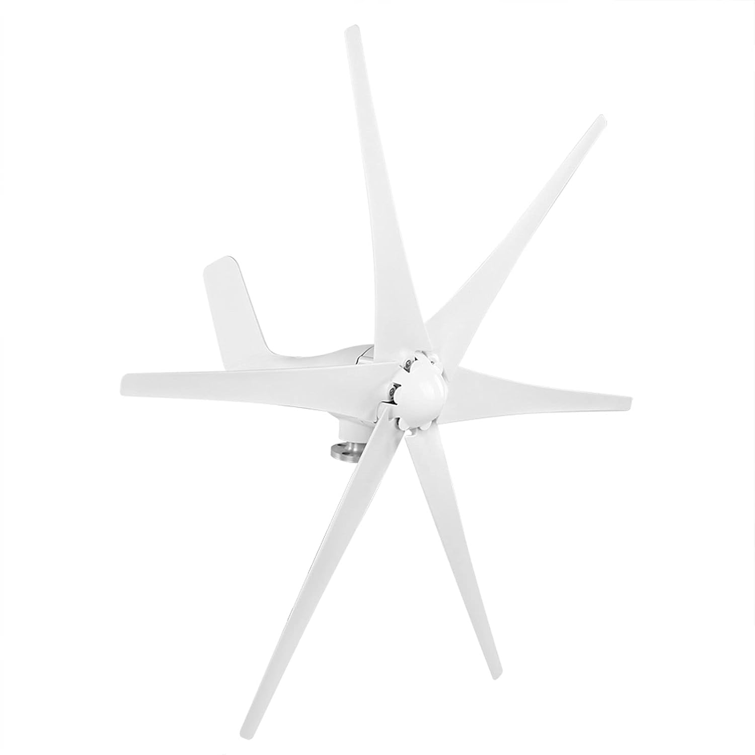 200W Wind Generator, Wind Turbine Generator, 200W 6 Blades Wind Speed Starting Wind Turbines with, Renewable Energy Controllers (48V)