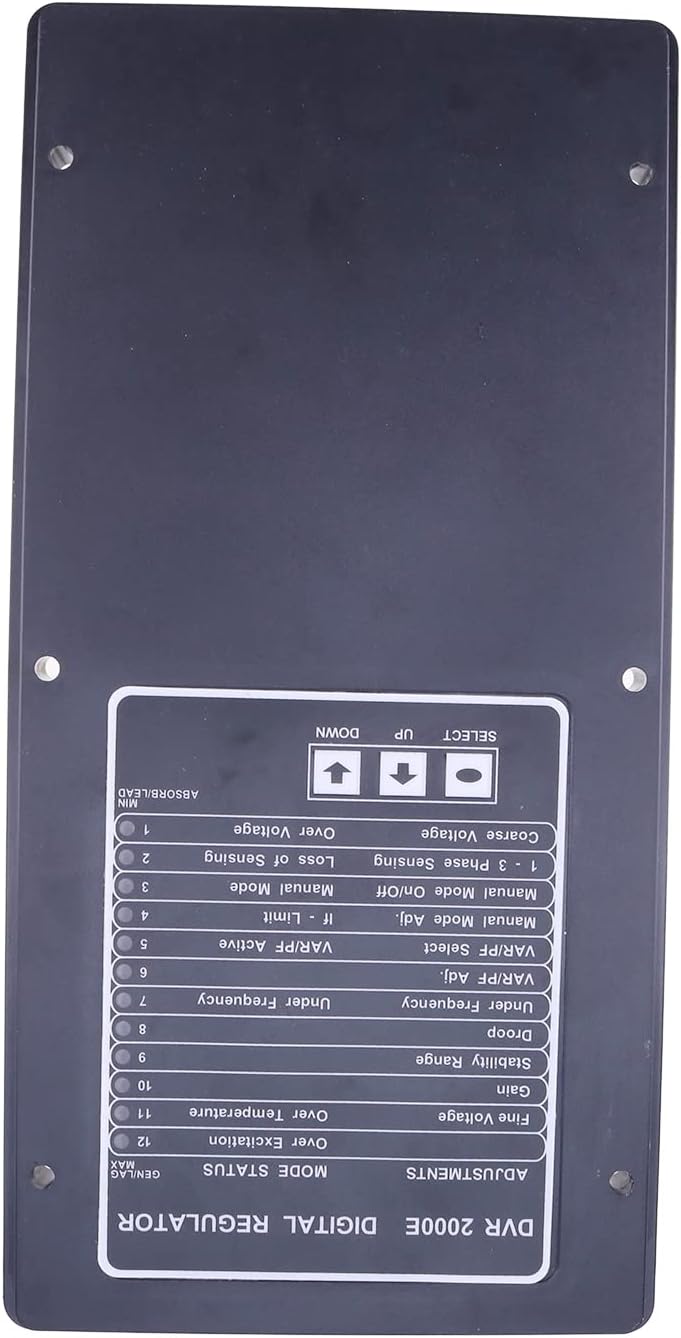 FridayParts Automatic Voltage Regulator DVR2000E Compatible for Marathon AVR DVR2000E Alternator Generator Replacement
