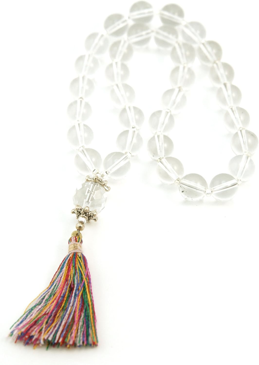 33 Muslim Tasbih Quartz Rock Crystal Prayer Beads