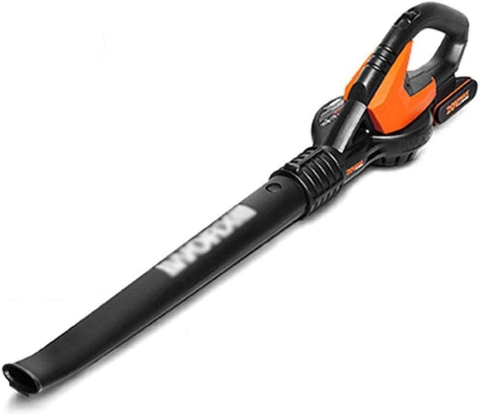 Single-Handed/Lightweight Electric Leaf Blower Cordless Garden Blower and Vacuum Shredder Stepless Speed Change