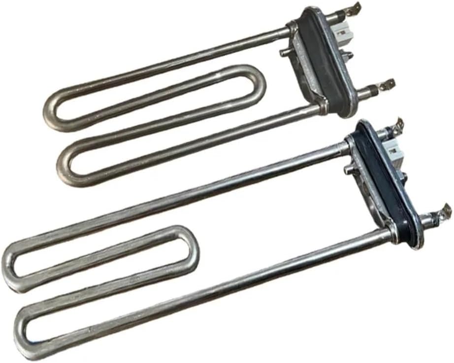 Heating Tube for Drum Washing Machine 15/20/26/33CM 230V 1100W 1600W 2000W Heater Wire Washer Repair Parts(33CM 230V 2000W)