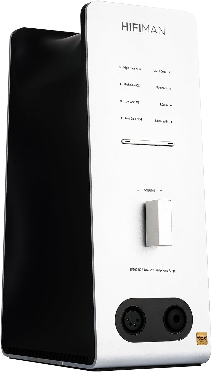 HIFIMAN EF600 Desktop Balanced Headphone DAC& Amplifier HYMALAYA PRO, XLR/RCA/6.35mm Output for Home Audio