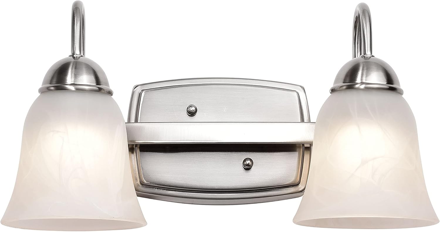 Nuvo Lighting 62/1568 15W 2 LED Bath Vanity in Transitional Style-8 Inches Tall and 15.05 Inches Wide