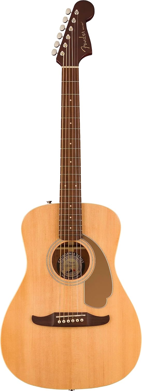 Fender Malibu Player Acoustic Guitar, Natural