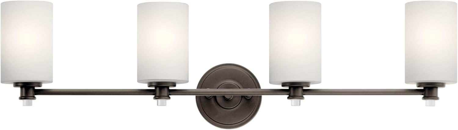 Kichler 45924OZ Four Light Bath, Old Bronze