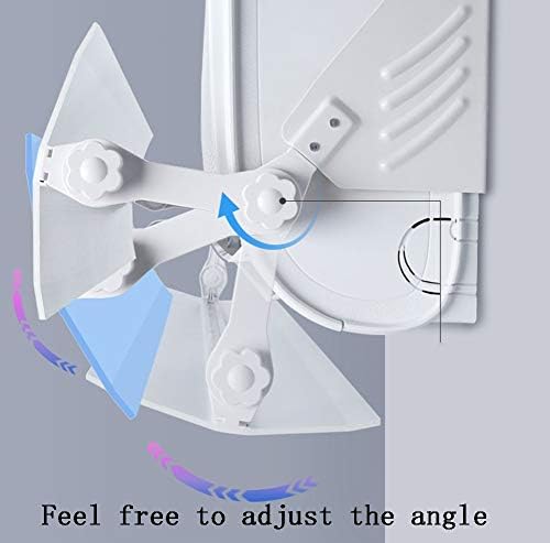 Wall-mounted Air Conditioner Deflector Shield, 180° Rotation Anti Direct Blowing Baffles for Home/Office