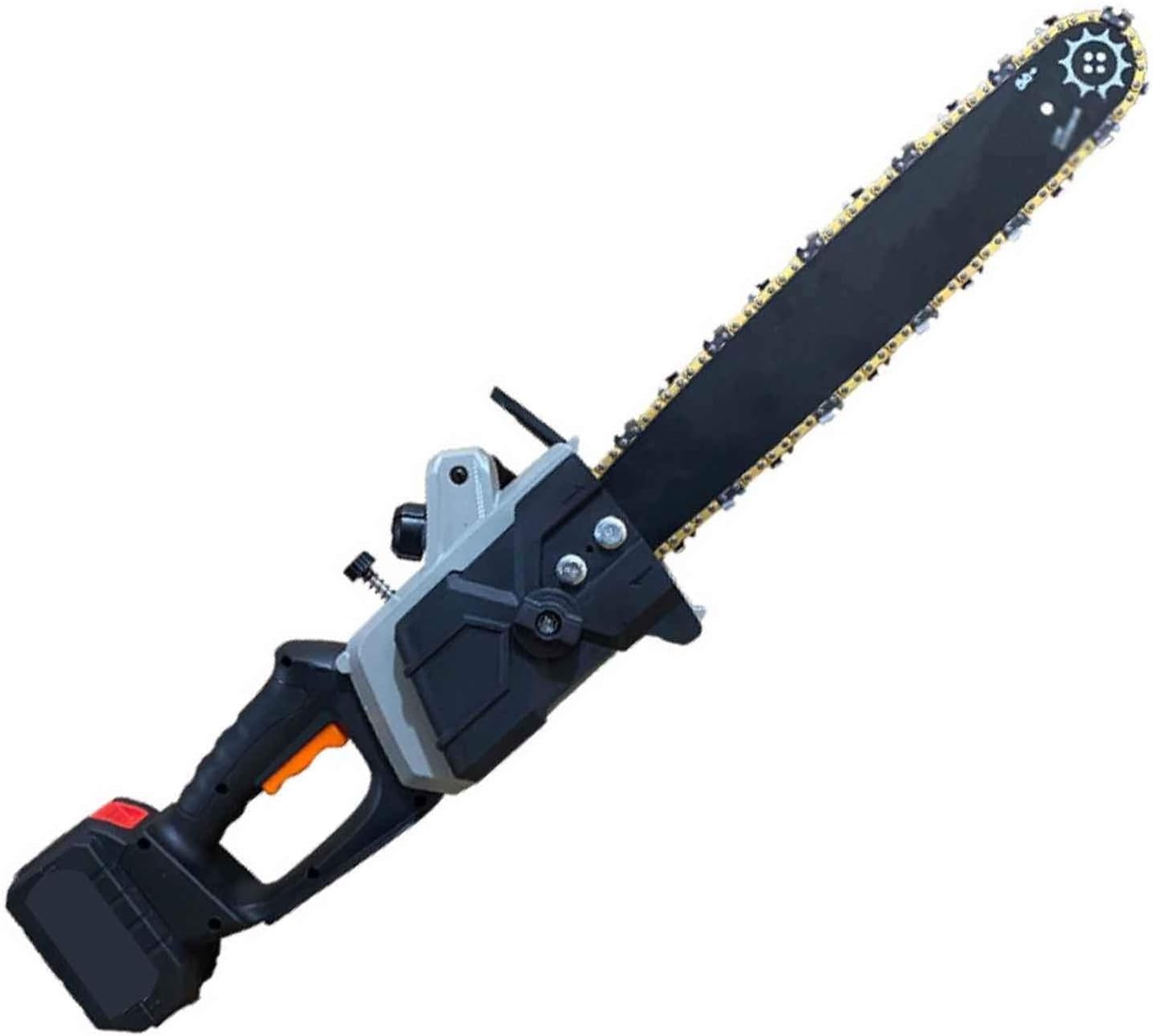 Cordless Tree Felling Saw Cordless Chainsaw Lithium Battery High-Power Household Electric Chain Saw Outdoor Portable Chainsaw (88V)