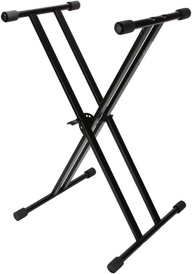 Arturia KeyLab 49 MkII Professional MIDI Controller and Software | White Bundled with Patch Cables |4pk + MIDI Cable + Cleaning Cloth + Keyboard Stand + Bench (6 Items)