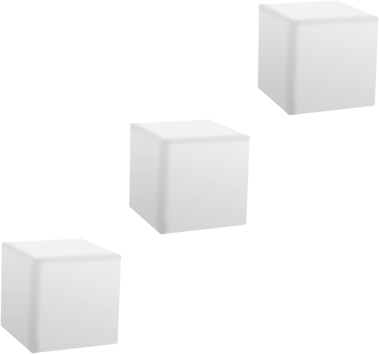 DOITOOL 3pcs Outdoor Decorative Lights Bedside Lamp Background Wall Light Corridor Lights Clean It Led