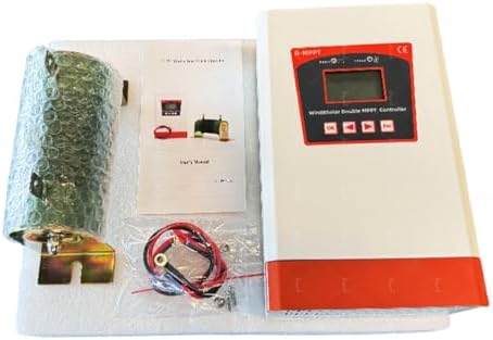 24V MPPT 14000W Wind Solar Charge Controller, 30A/40A PWM Battery Regulator, Hybrid Energy Boost for Wind Turbine & Solar System, Efficient Power Management