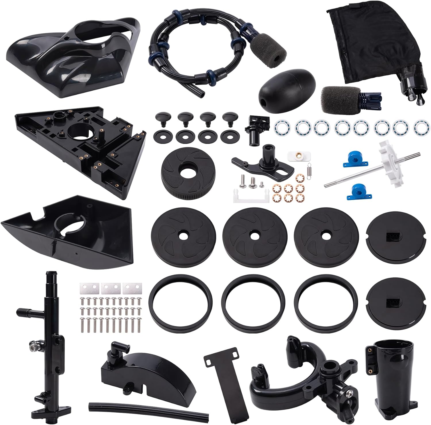 ATIE Pool Cleaner Complete Vacuum Head Tune Up Rebuild Kit Compatible with Polaris 280 Black Max Pool Cleaner B5 Vacuum Head - Black