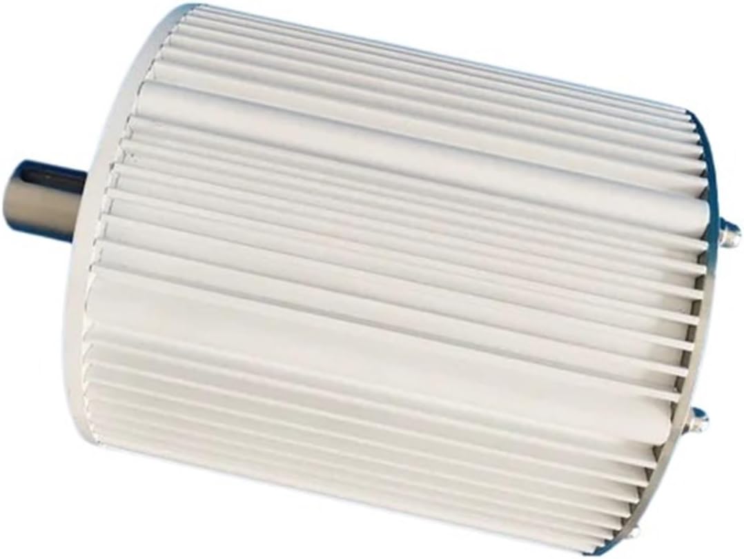 5KW 10KW Wind Turbine Electric Generator 48V 96V Low RPM tor Permanent Magnet Generator Hydro Turbine 20KW with Base Industrial Energy(Without Base,96V_5KW)