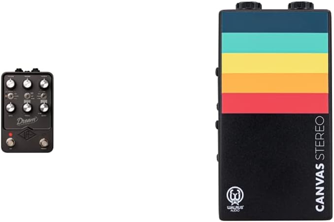 Universal Audio UAFX Dream '65 Reverb Amplifier and Walrus Audio Canvas Stereo Direct Box and Line Isolator Bundle