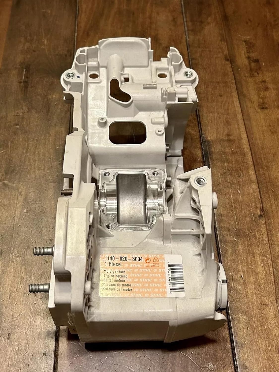 Engine Housing MS311 MS391, Black Metal Ball Bearing, Compatible with MS 311, 391, Chainsaw Engine Housing