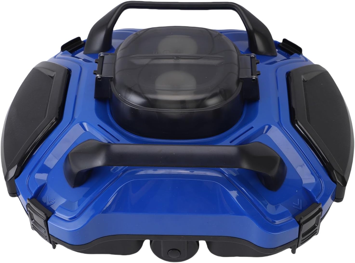 Robot Automatic Pool Vacuum Cordless Robotic Pool Cleaner IPX8 Pool Vacuum Self Parking 5000mAh Battery Powerful Suction for Flat Pools (US Plug)