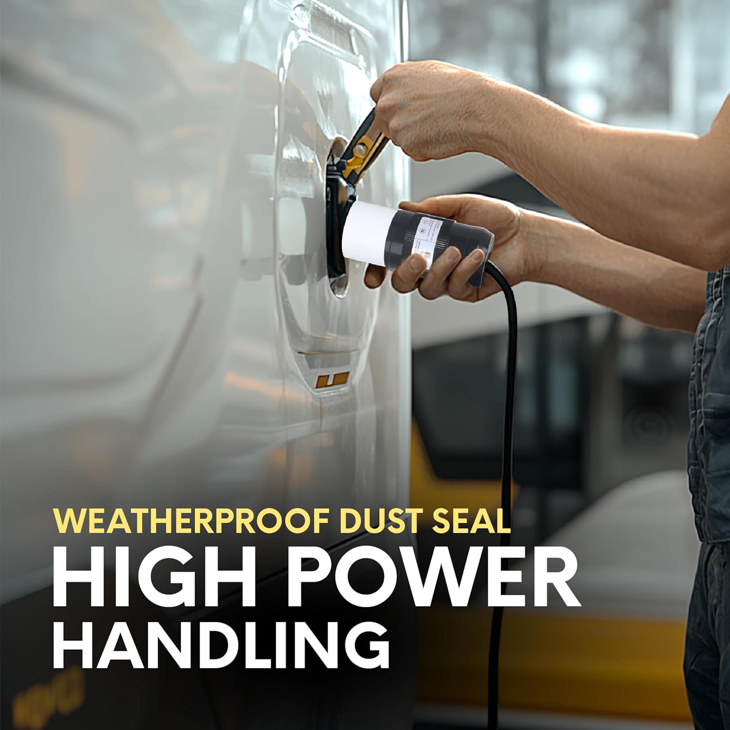 50 Amp Generator Plug (Female & Male) (2 Pack)，50 Amp Generator Connector, 125 Volt/250 Volt, CS6364 Shopcorp 50A Twist Lock RV Plug - CS6365, Twist Lock Adapter, 12500 Watts 3 Pole 4 Wire