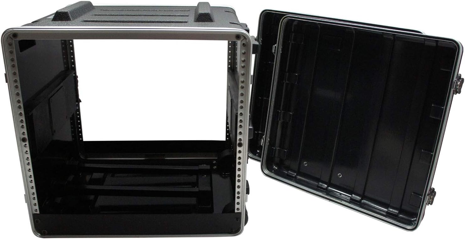 Harmony Audio Cases HCABS10UHW ABS Plastic 9U Amp Amplifier Effect Case 19