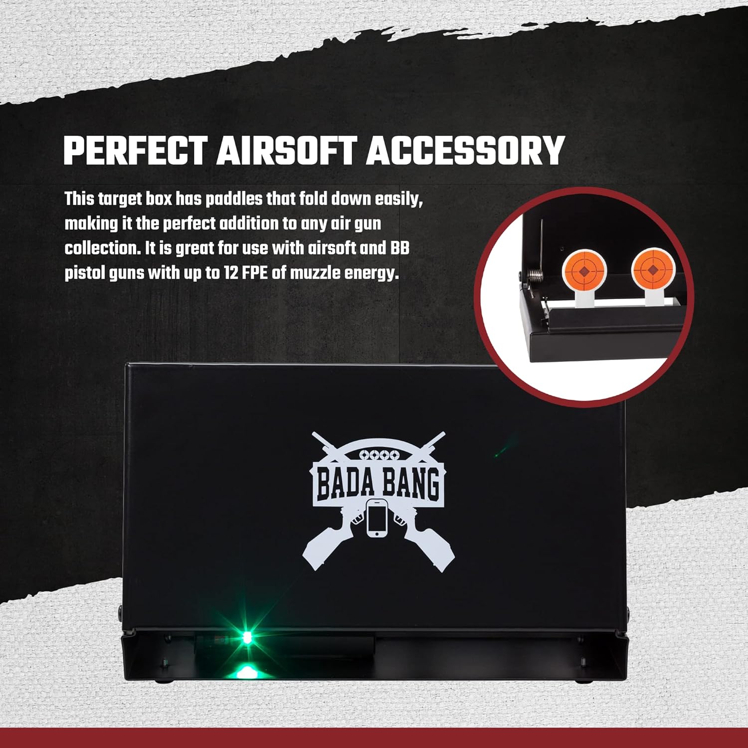 Air Venturi Bada Bang Interactive Target-Shooting System, BB and Airsoft Accessory