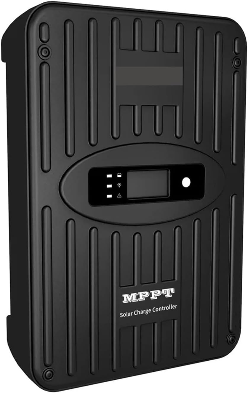 Solar Charge Controller, 10Pcs Solar Charge Controller 40A 60A MPPT Regulator for Marine Boat RV Solar Panel Battery Charging System LCD Display ,MPPT(60A)